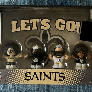 Little People Collector NFL Saints Figure Set